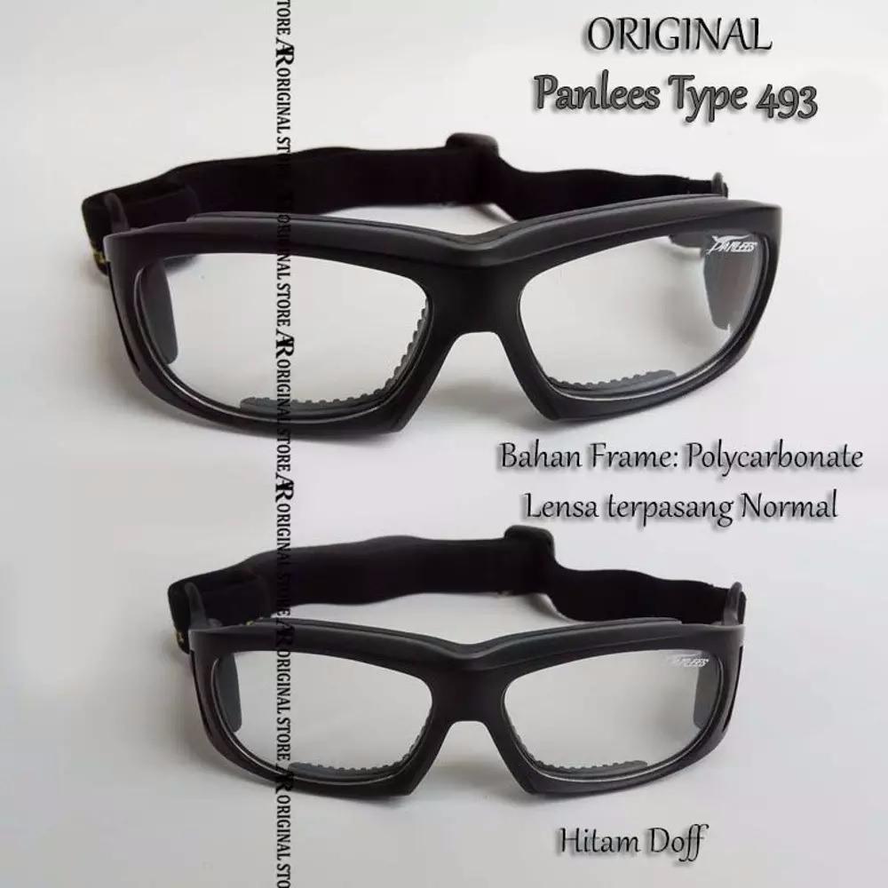 Extreme Google Panlees 493 Original Kacamata Sepeda Panless Frame Minus Plus Sport Olahraga Futsal Voli Basket Airsoft Motorcross Outdoor Trail 03