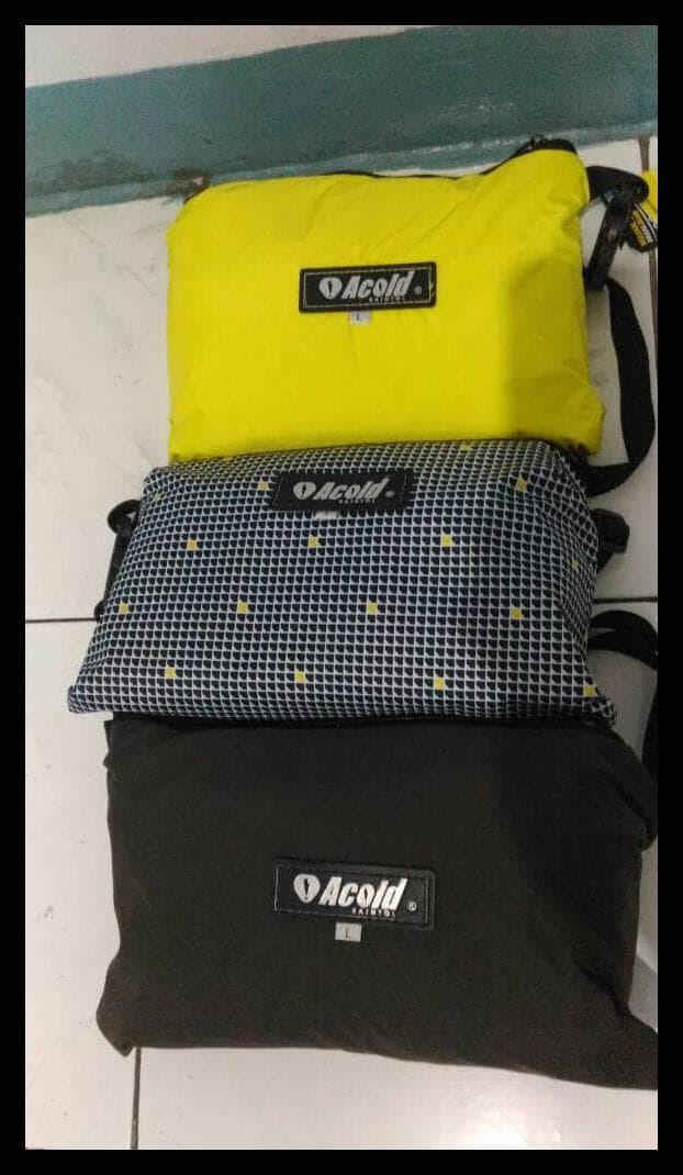 HARGA SPESIAL!!! (New Arrival!!) Jas Hujan Acold Size M L Xl Best Quality Mirip Eiger &