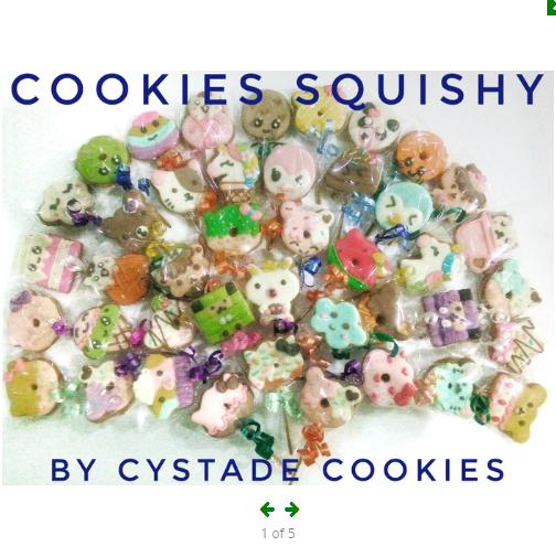 COOKIES SQUISHY - PAT PAT ZOO / PUNIMARU / DONAT / SEMANGKA / CAT