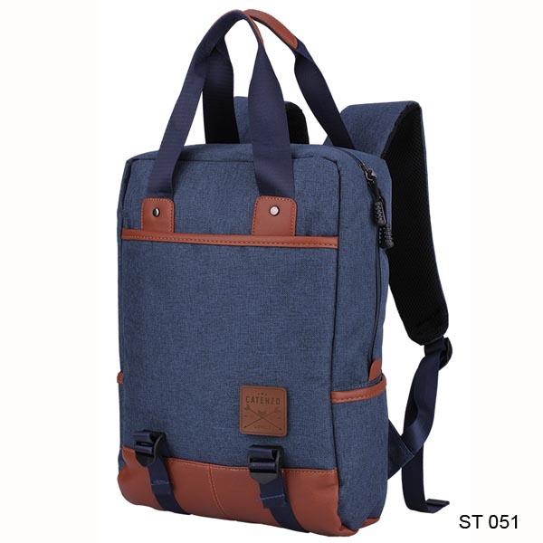Catenzo Tas Ransel Pria Biru - ST 051