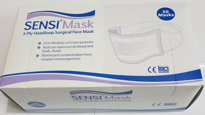 Masker hijab sensi box isi 50