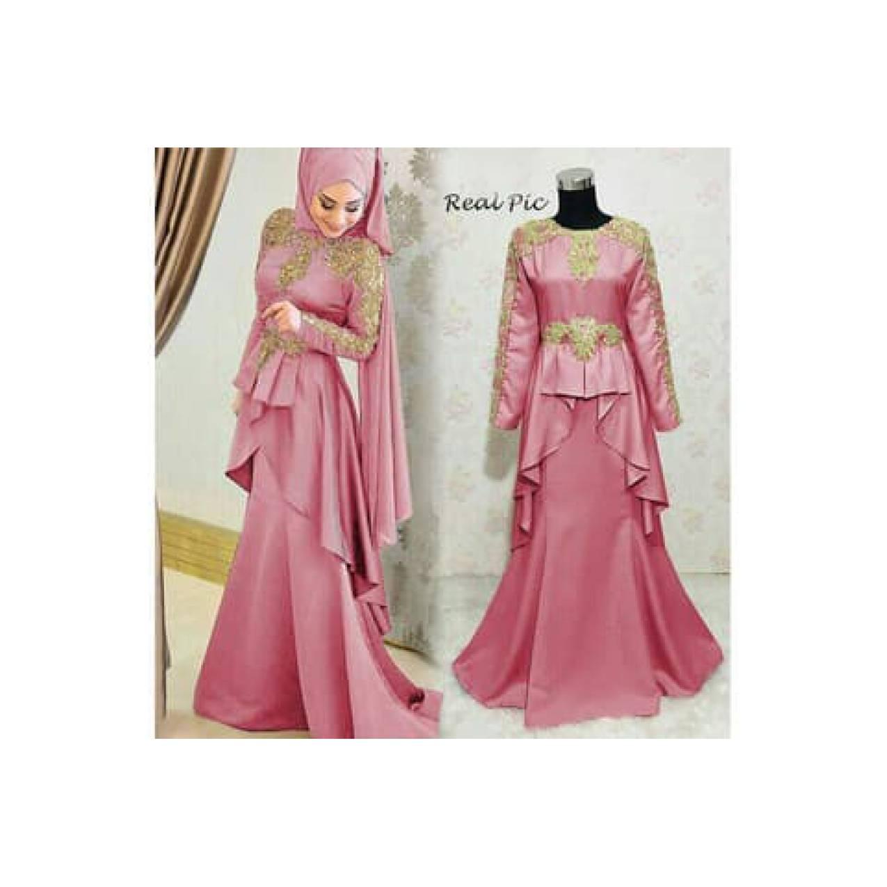barang laris manis BAJU GAMIS GAUN PESTA REMAJA INDIA MEWAH MUSLIM RAI