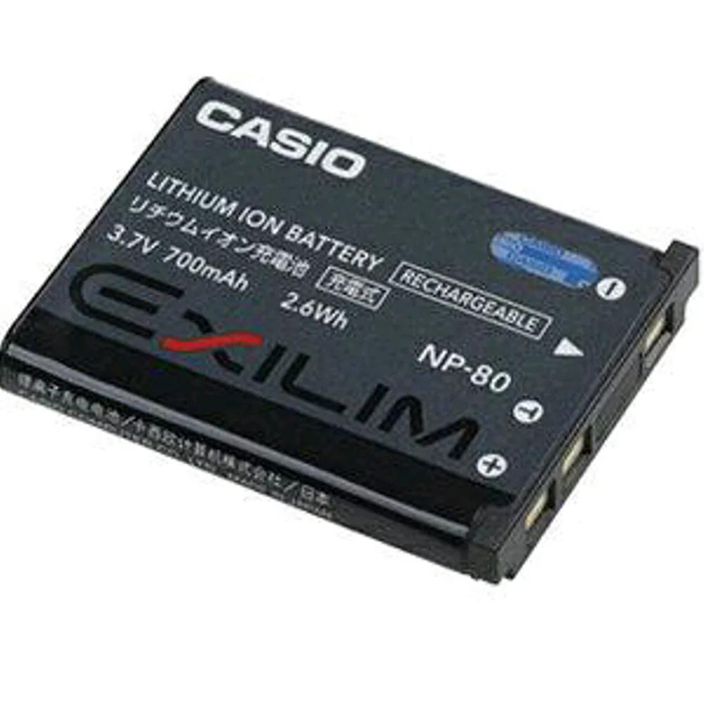 Baterai Casio Exilim EX-S7 EX-Z35 EX-G1 EX-S5 EX-S6 EX-Z1 EX-Z2 EX-Z270 EX-Z280 EX-Z33 EX-Z330 EX-Z550 EX-H5 EX-Z800 EX-Z16 NP 80