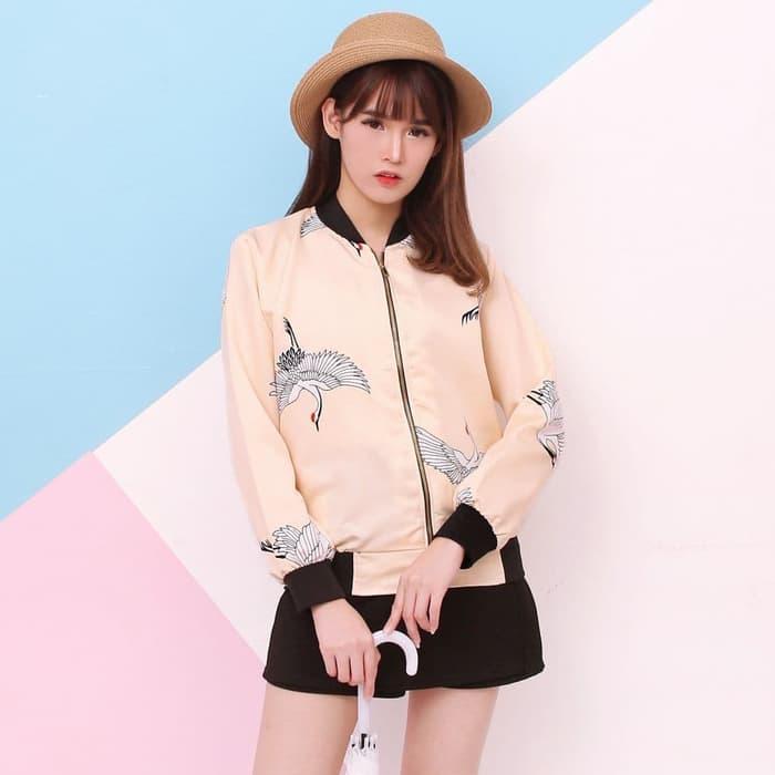 Tumblr Tee Kaos Cewe Premium Jaket