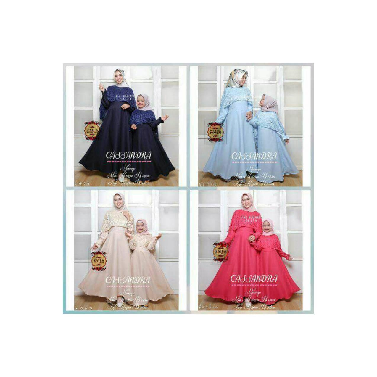 Gamis Ibu $ Anak Cassandra