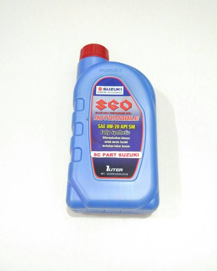 Oli suzuki sgo mesin 0W-20 full synthetic.