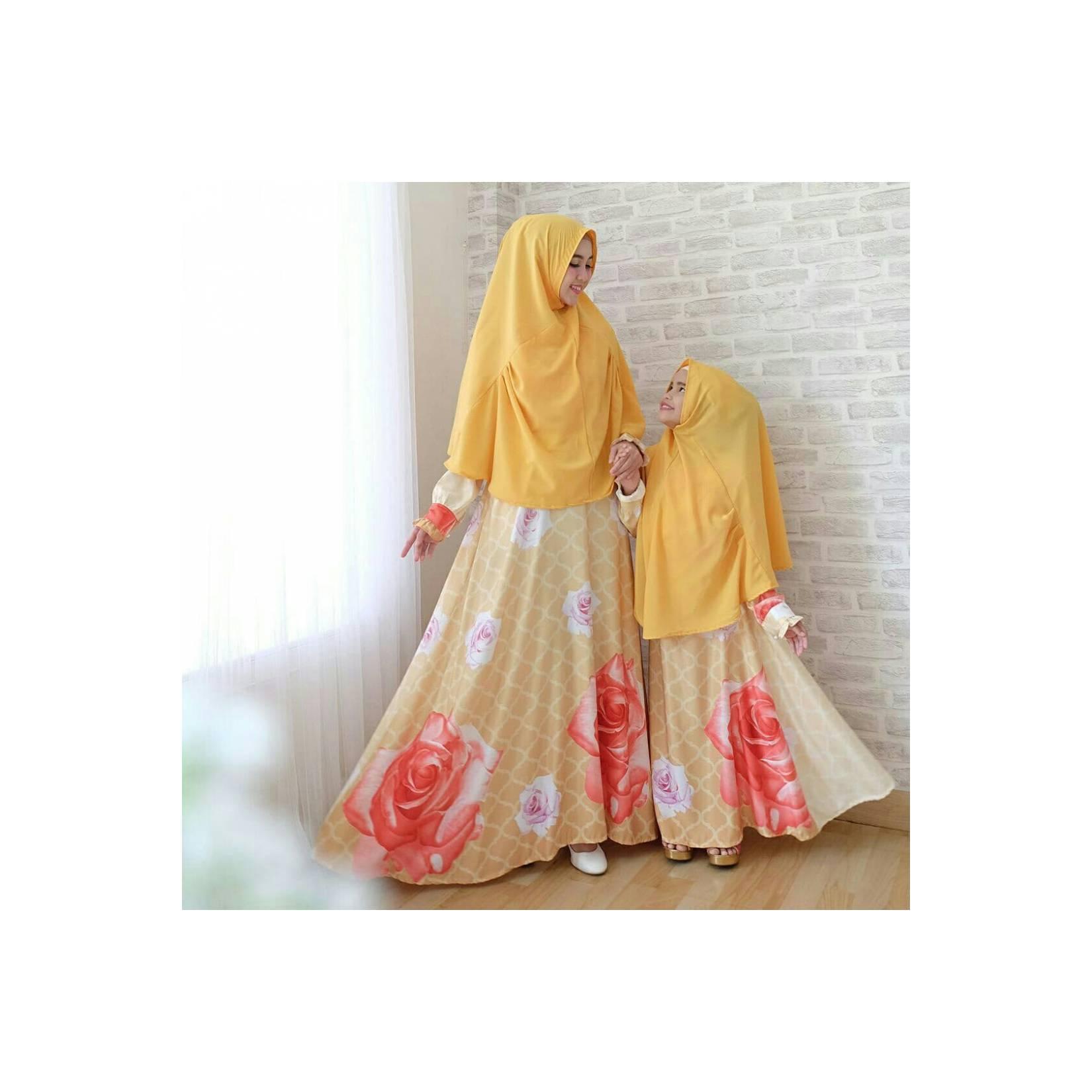 01. couple syari mk jamilah kuning 260.000 Bahan maxmara luxury. Lingk