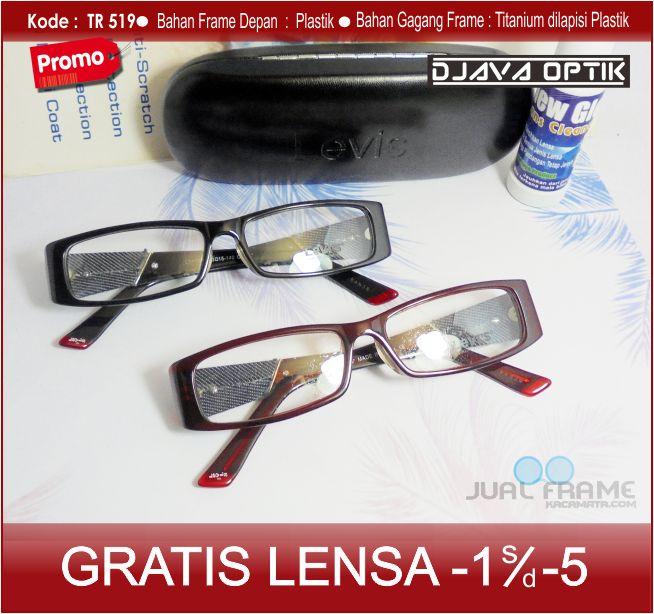 Frame Kacamata levis 8240 + Lensa minus/plus/silinder Kacamata Baca untuk pria & wanita