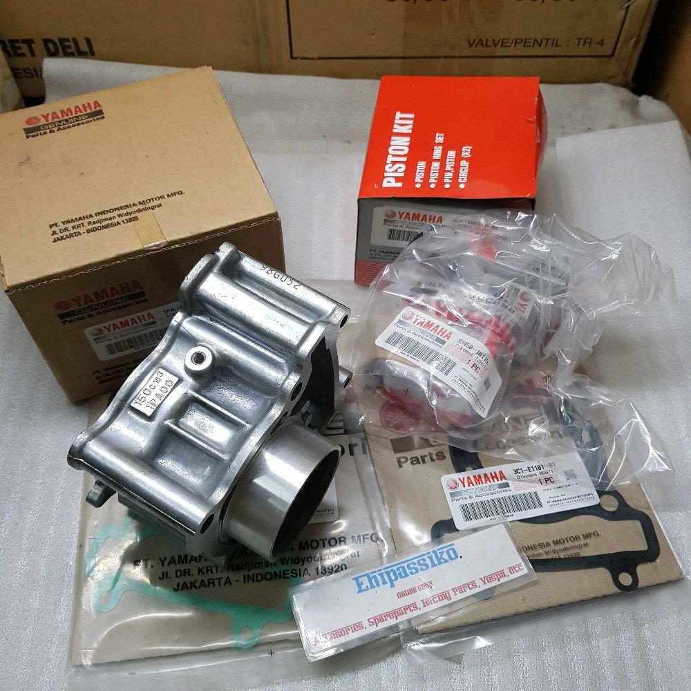 Blok Vixion PNP All Jupiter MX sudah di bubut Original Yamah