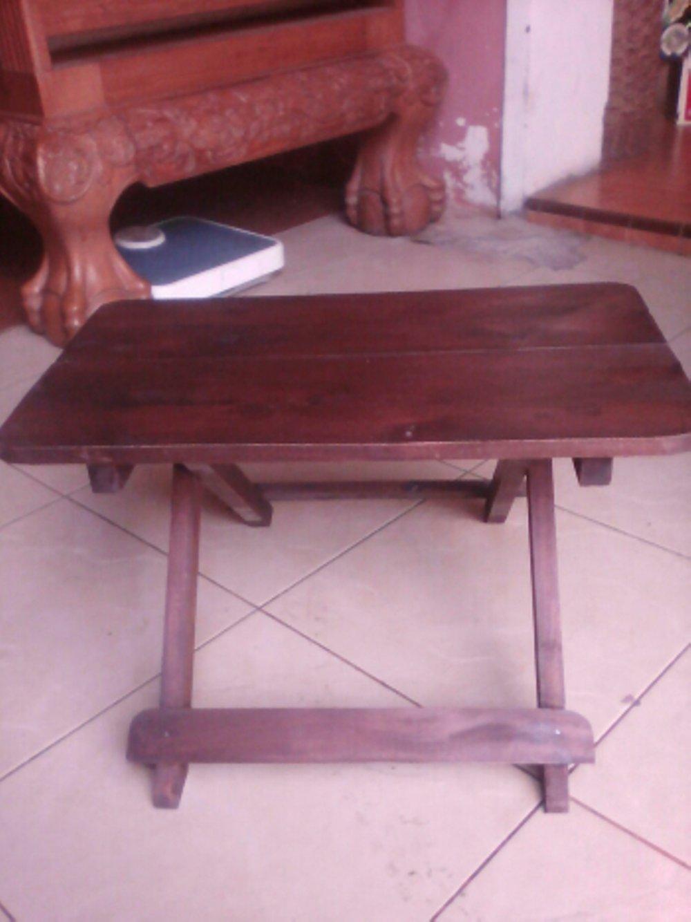 Meja Belajar Anak Lipat Kayu