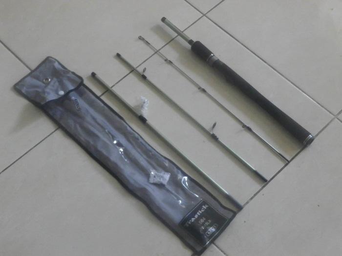 HOT SPESIAL!!! Joran Kenzi Trastick 165 cm Sambung 4 - e2Lcya