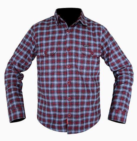 Jaket Flanel Motor RESPIRO Vintro Red ( Biker Touring & Daily Riding ) - PFYzR0