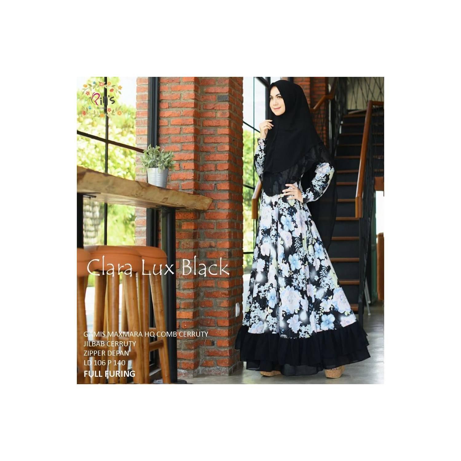 Jual Gamis Clara syari ori Rins/ Murah Terjangkau/ Bermerk