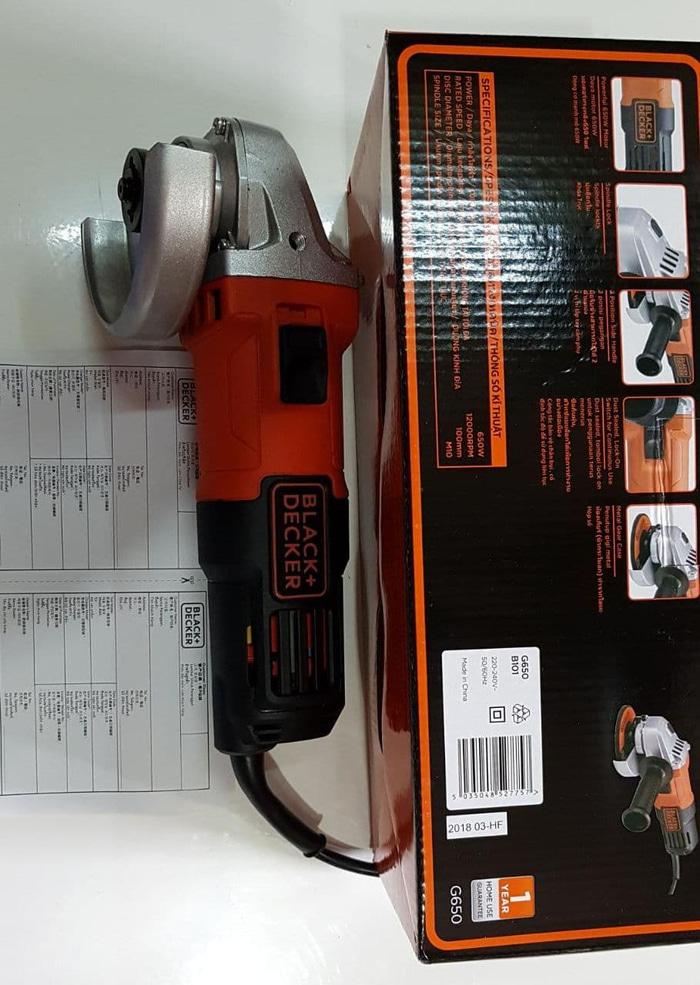 BLACK DECKER Mesin Gerinda Tangan Angle Grinder skls ryu maktec bosch