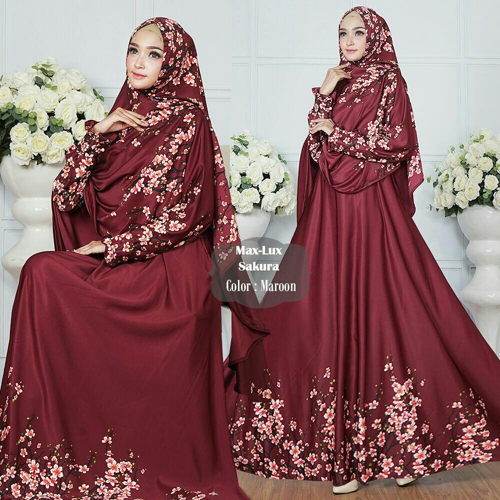 Afifahstore Gamis Syari Muslim Wanita Busui Gaun Muslimah Maxi Dress Lengan Panjang Maxmara Sakura syari Afifahstore Gamis Syari Muslim Wanita Busui Gaun Muslimah Maxi Dress Lengan Panjang Maxmara Sakura syari