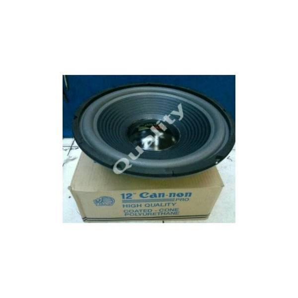 SPEAKER WOOFER CANNON 12 INCH 350 WATT SUARA BASS NYA M Murah
