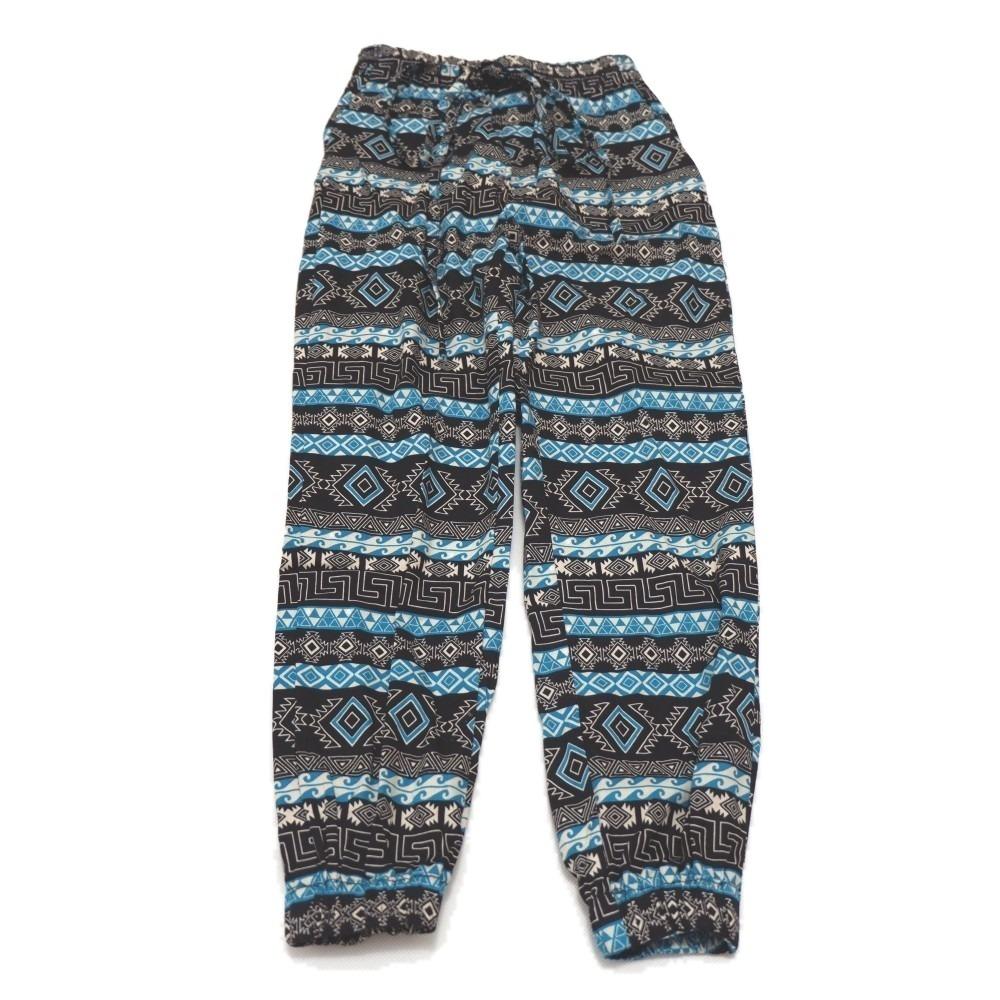 Celana Panjang Tribal Green/Anak Perempuan Usia 4-12 tahun