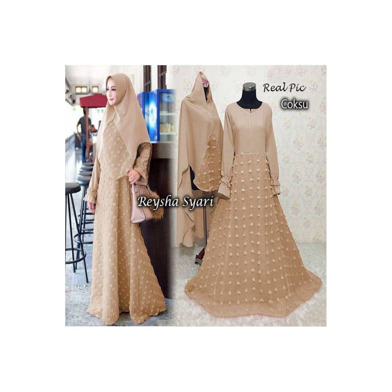 Baju Pengantin Muslimah 119619 SYARI RUBIAH REYSHA COKSU
