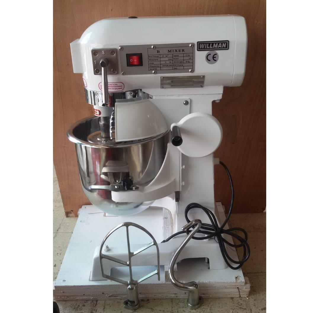 Willman Heavy Duty Mixer - Pengaduk Adonan Roti BH10K 10 Liter - with Cover