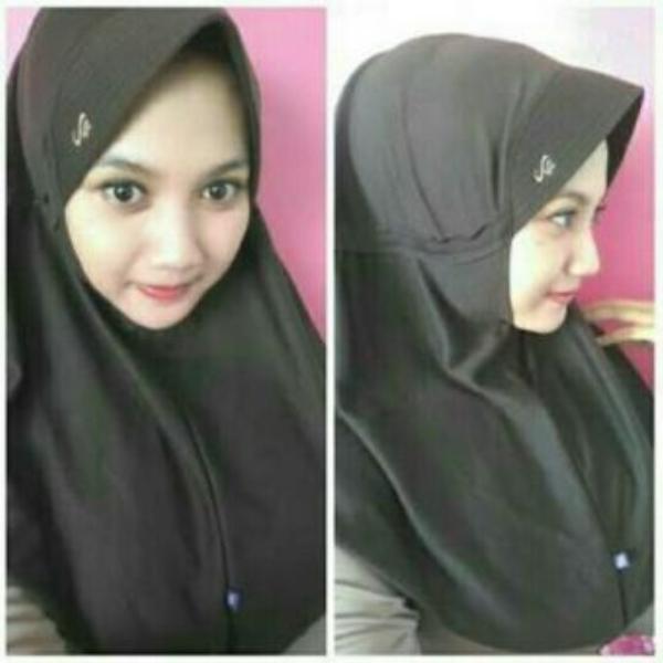 New Jilbab Hijab Kerudung Rabbani KW Super Hd/Coklat Pramuka