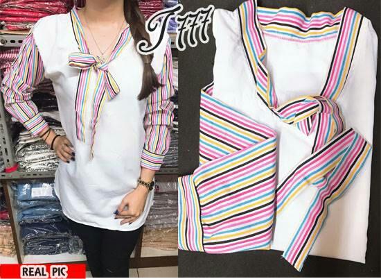 FJCO RAINBOW AUREL / Blus wanita / Atasan wanita / Fashion wanita
