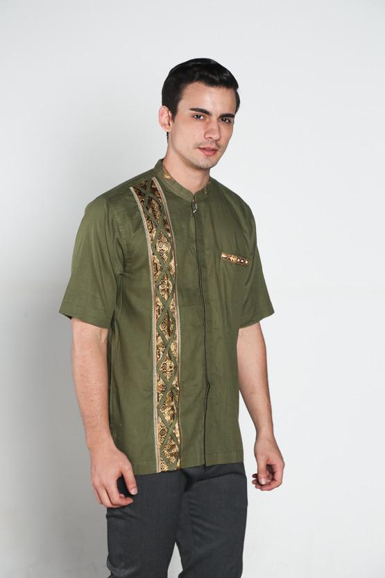 Baju koko batik, busana muslim pria kualitas premium TN 38 hijau tua  /  Baju koko batik, busana muslim pria tebaru / Baju koko batik, busana muslim priatermurah / Baju koko batik, busana muslim pria berkualitas / baju koko / baju casual pria / 