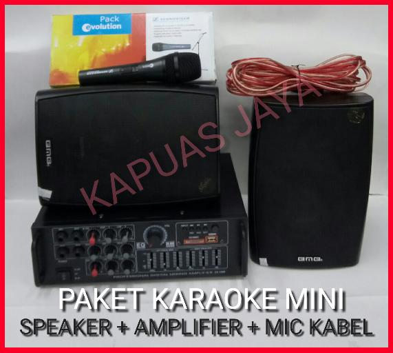 Original Paket Soundsystem Mini BMB + Amplifier EALSEM ES-328N (5Inch)