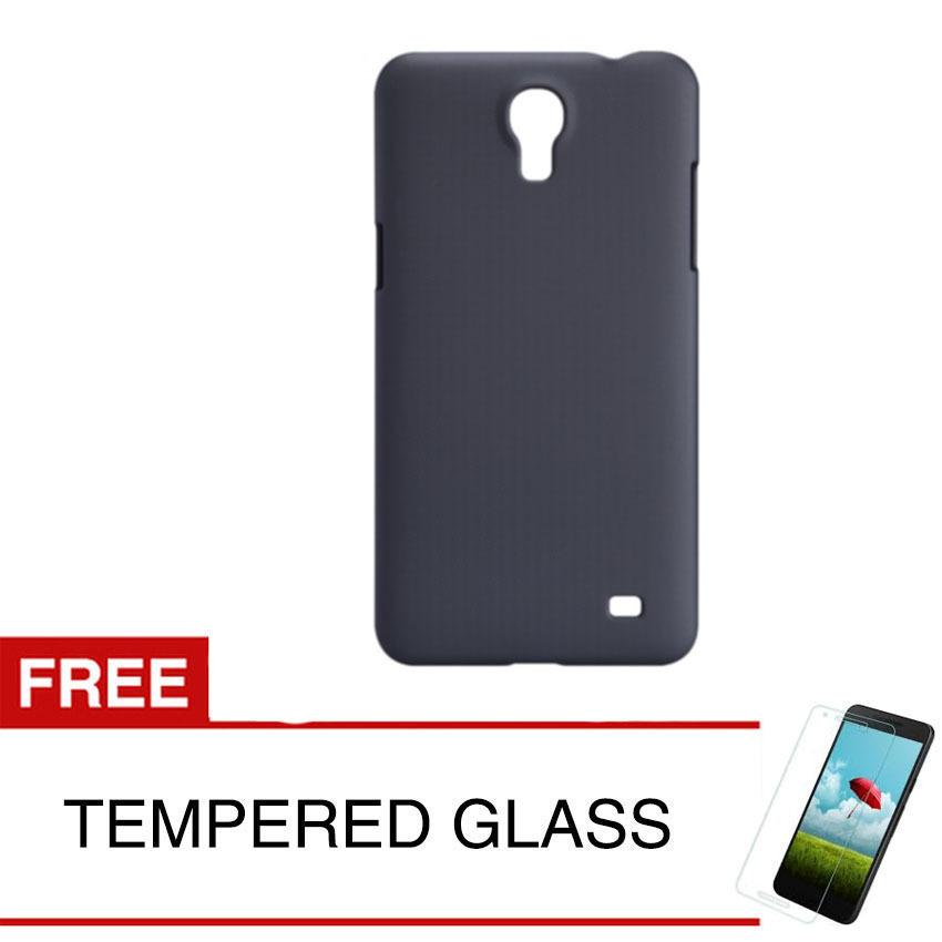 Case for Samsung Galaxy Mega 2 / G750 - Slim Black Matte Hardcase + Gratis Tempered Glass