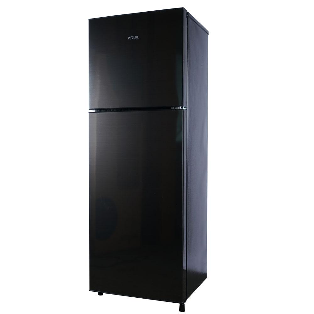 Aqua AQR-D270 Kulkas 2 Pintu - 220L - DARK SILVER