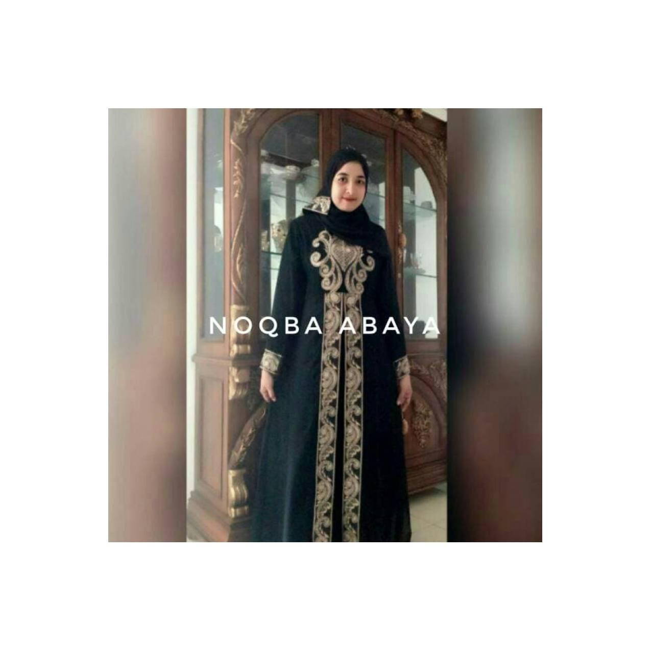 Abaya Gamis Jubah Arab Saudi Bordir Turki 17