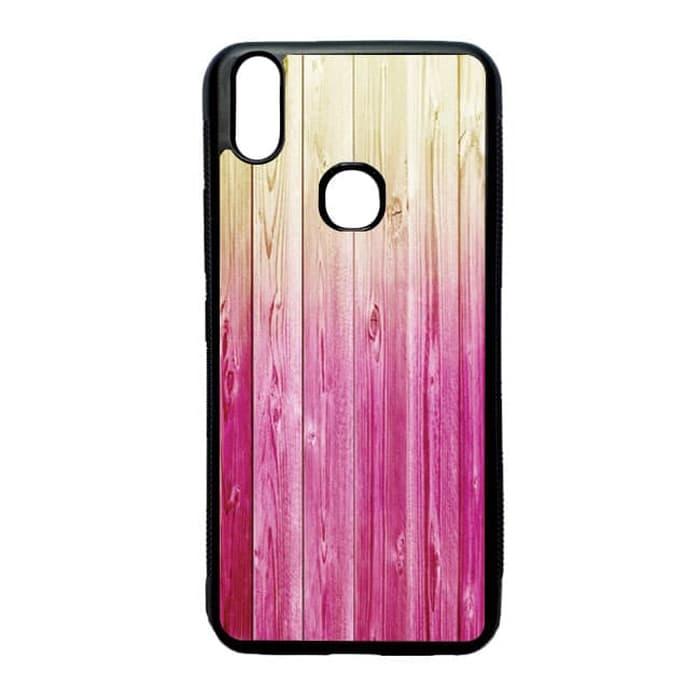 HEAVENCASE Case Casing VIVO V9 Case Softcase Bumper Hitam Motif Batik Bokeh 09