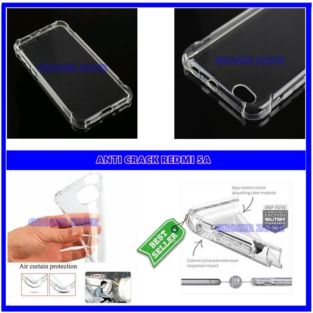 Back Case Soft Jacket / Anti Crack Xiaomi Redmi 5A - Bahan Lebih Bagus ( Grozir zone )