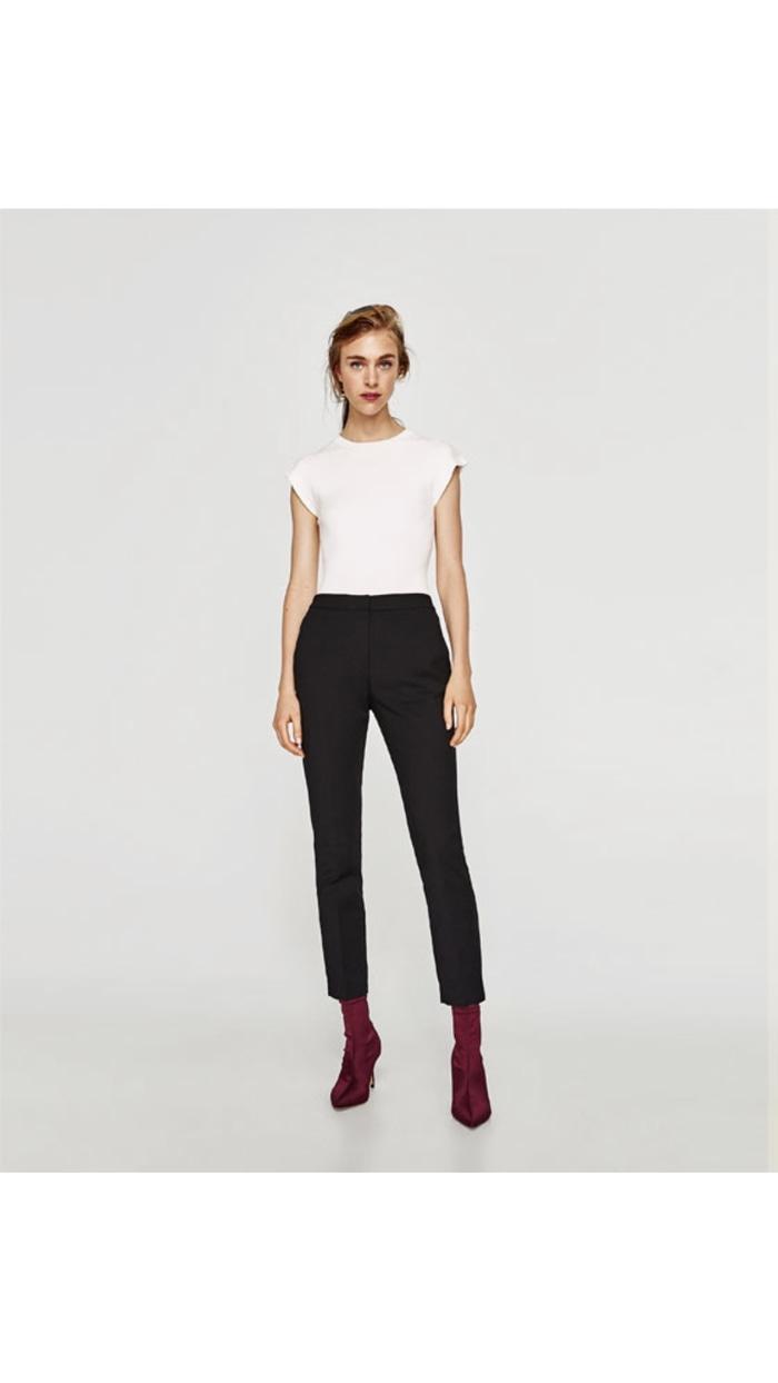 Celana Kulot Kerja Zara Woman Original Nit Topshop Hnm