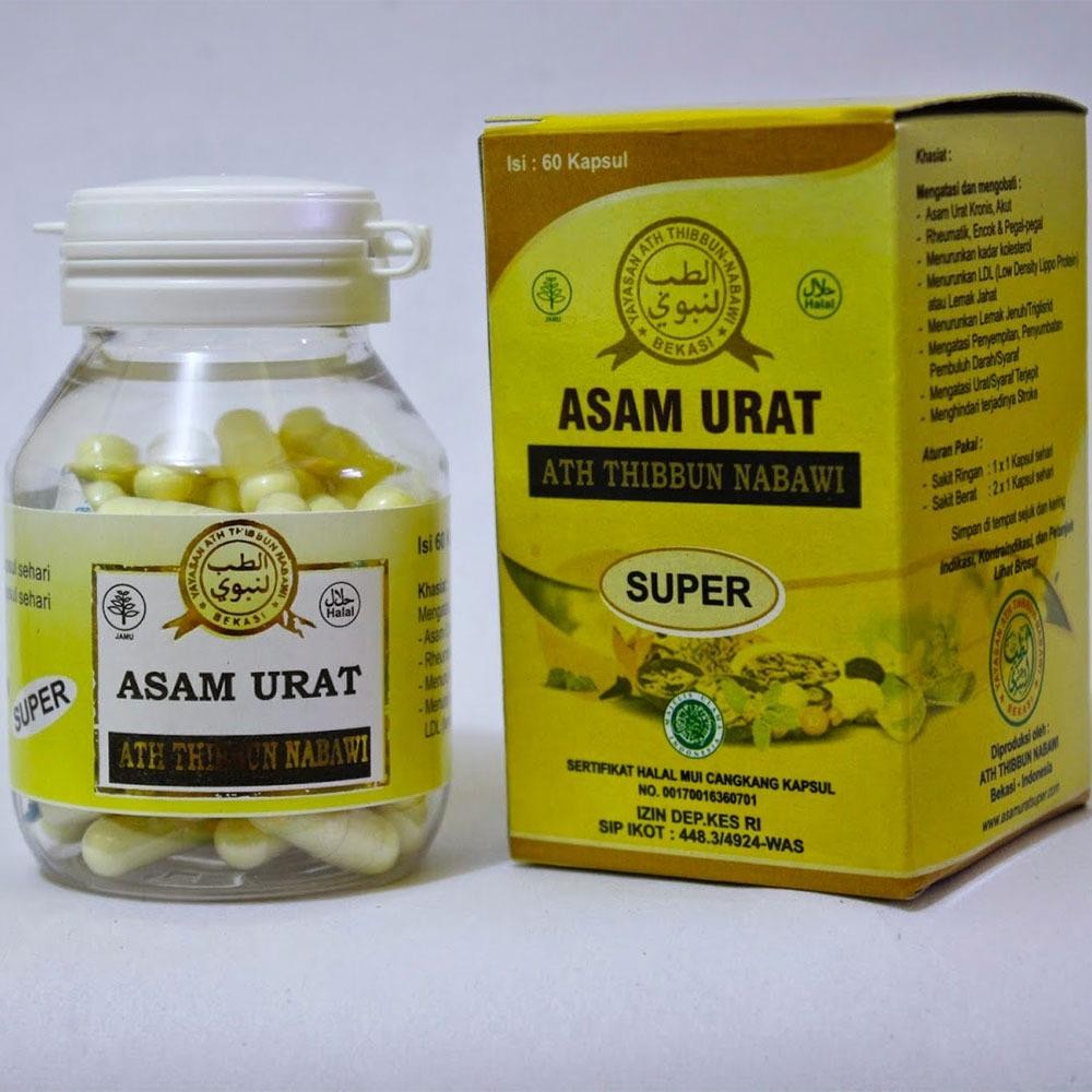 Obat Herbal Asam Urat Super Asli 100% Buatan Ath Thibbun Nabawi - Bekasi Terbukti Ampuh