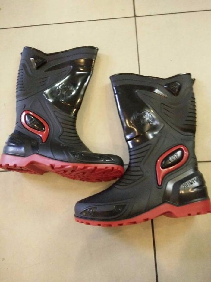 Sepatu Boots Buat di Motor Merk HUNTER Ready
