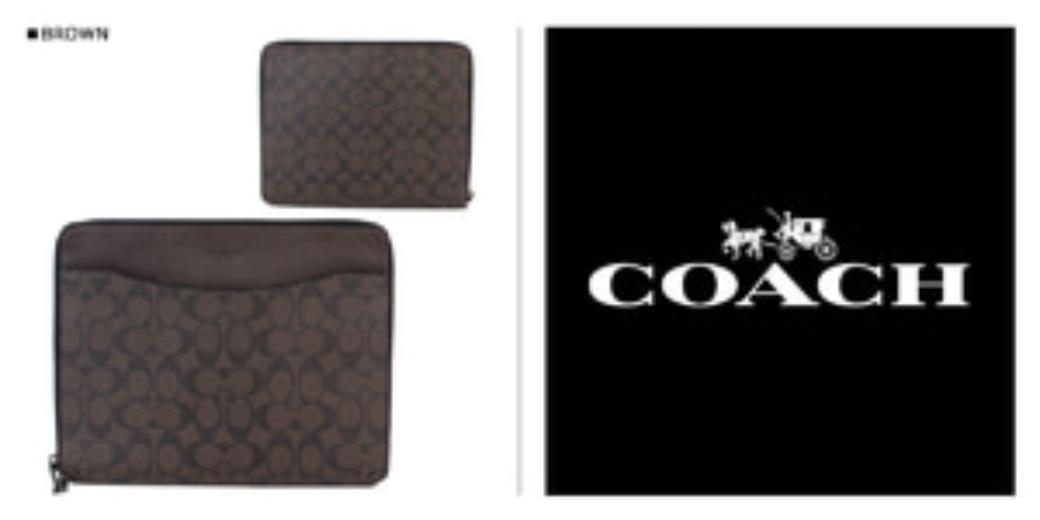 Coach Tech Cs Sig Pvc F64562