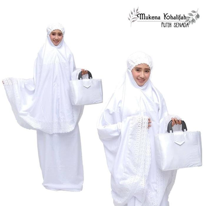 Pusat Mukena Indonesia Tasikmalaya Mukena mewah / Mukena dewasa / Mukena bali / Mukenah / Mukena katun jepang / Mukenah Wanita / Mukena Putih / Mukenah Murah / Mukenah Jumbo / Mukenah Remaja / Mukenah Dewasa Katun Khalifah Putih Senada