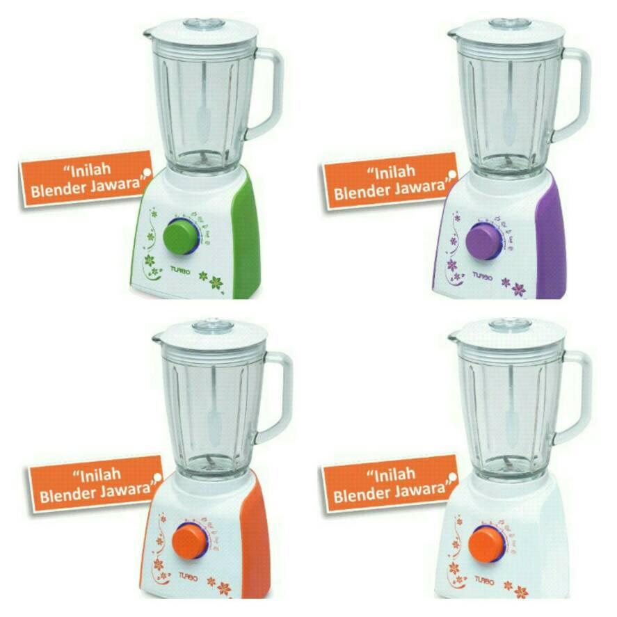 Turbo EHM8099 Blender Gelas Plastik Motor 100% Tembaga
