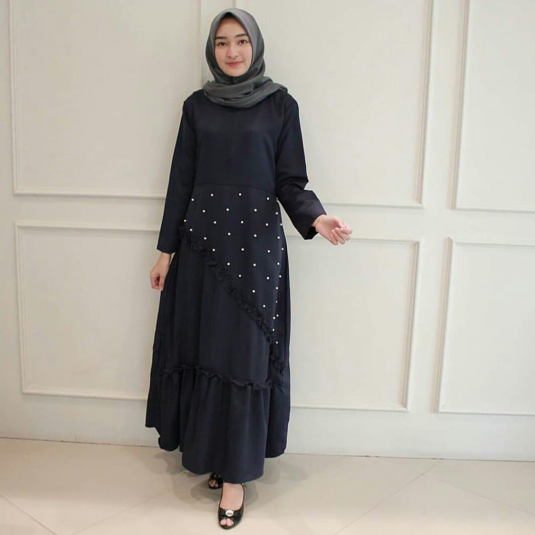 Baju Original Gamis Nadia Maxi Dress Balotelly Baju Muslim Terbaru 2018 Baju Wanita Gamis Casual Baju Terusan Panjang Gaun Pesta Murah Remaja