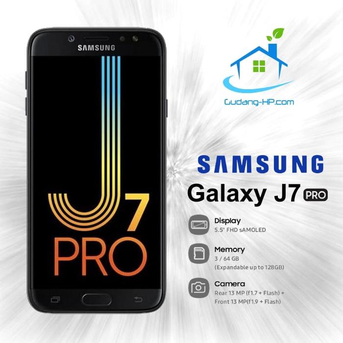 Samsung Galaxy J7 Pro Garansi Resmi SEIN - Hitam