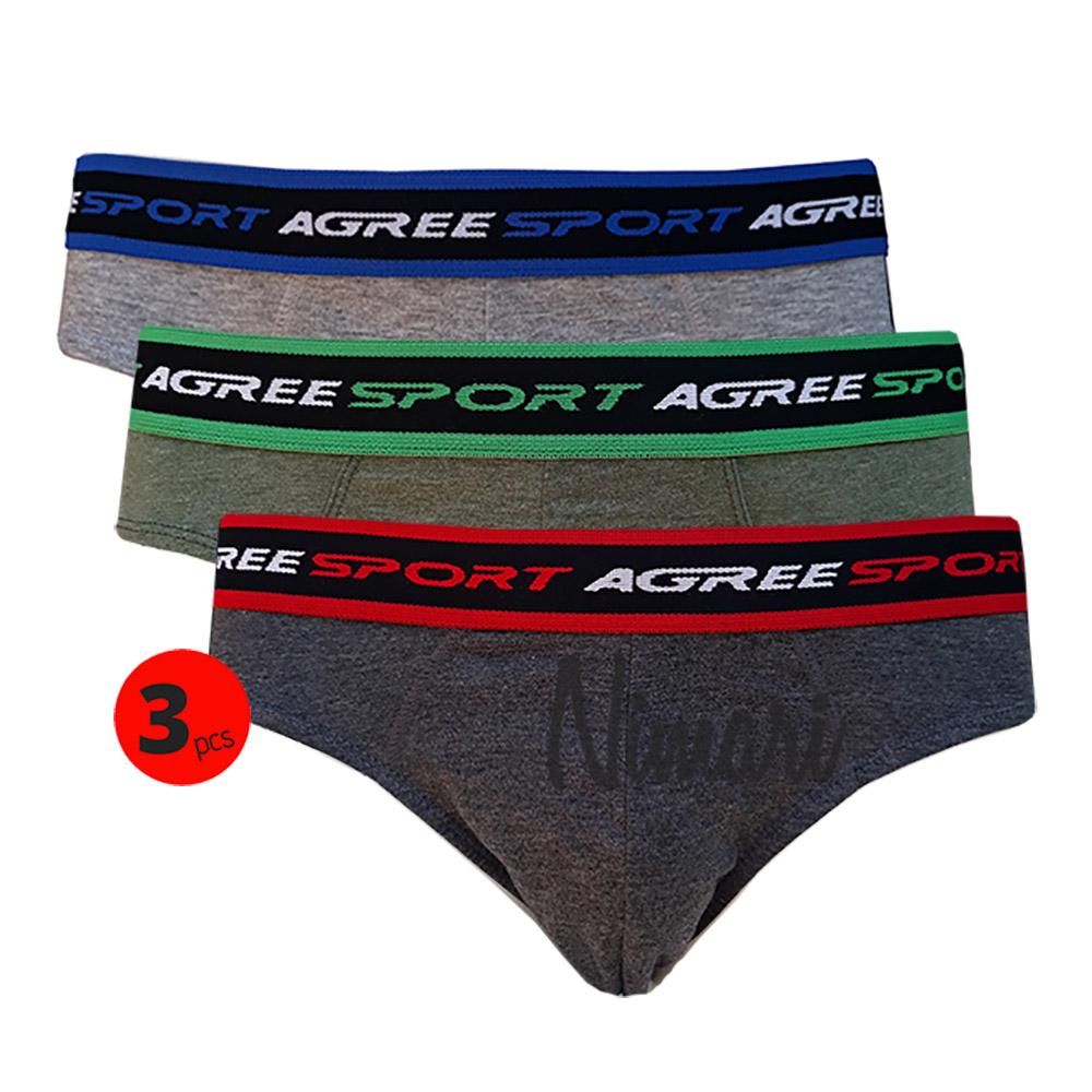 Nimari - 3 Pcs Celana Dalam Pria - Men's Brief - Agree Sport