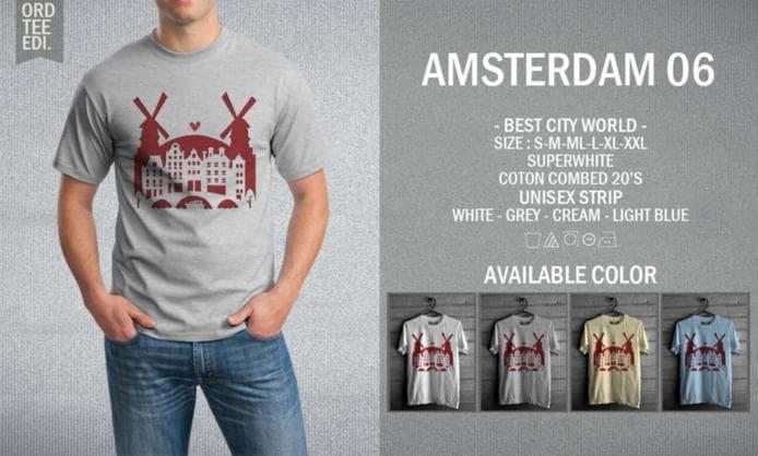BEST SELLER!!! KAOS AMSTERDAM 06 MURAH | KAOS DISTRO MURAH | RABBANI DISTRO - vLVjvY