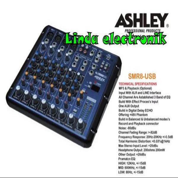 MIXER ASHLEY SMR8 USB