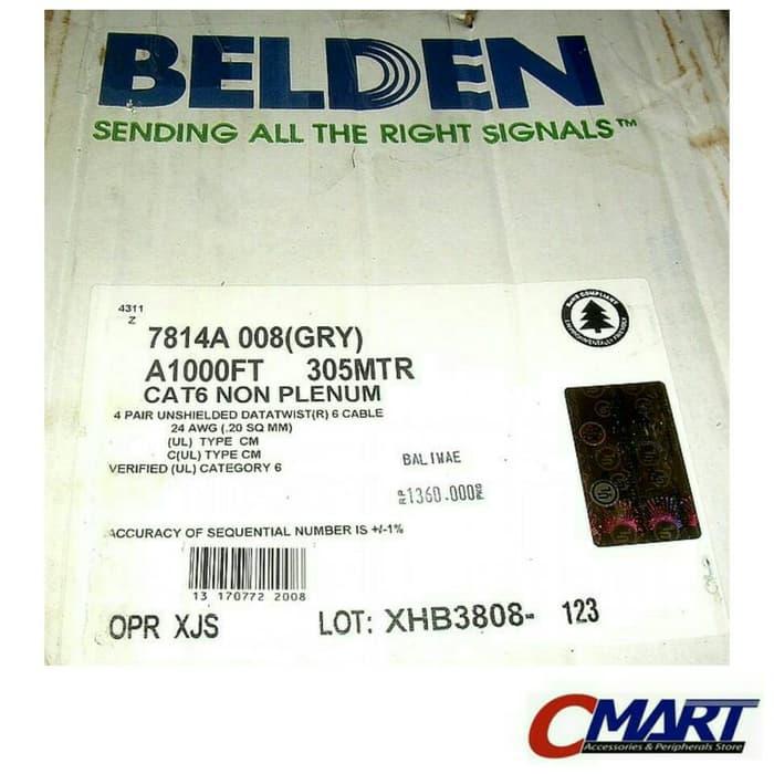 Belden Kabel UTP Cat6 ORIGINAL USA 1 Roll 305 meter 1000 Feet