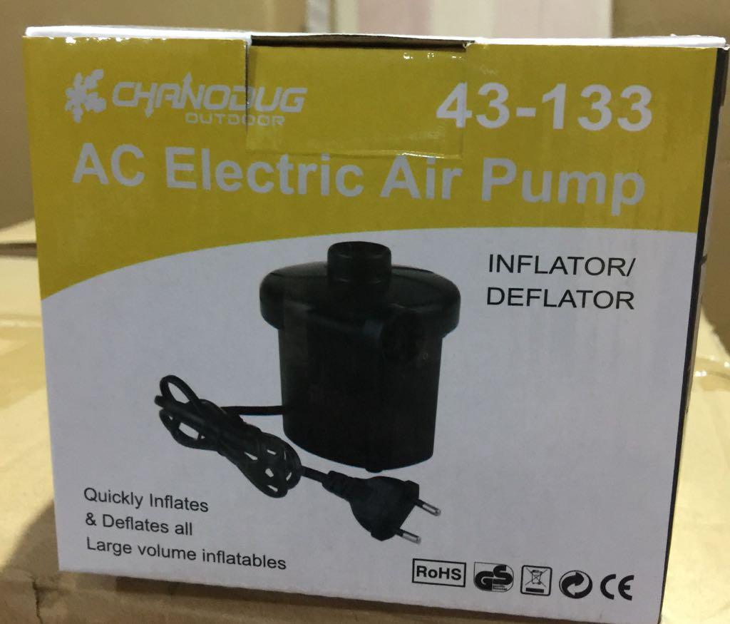 Pompa Angin & Vacuum Elektrik 2 in 1 - Electric Air Pump Sofabed Airbed