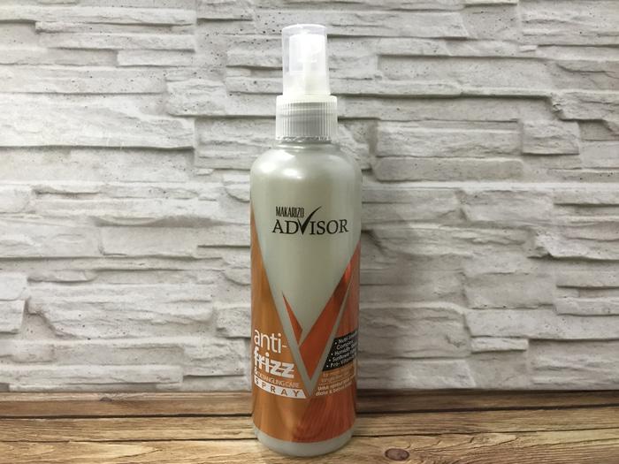Makarizo Anti Frizz Spray Advisor - Perawatan Untuk Rambut Kering & Rusak - 240ml (New Pack)