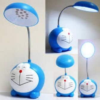 Jual Lampu Belajar / meja baca Led karakter doraemon dan hello kitty