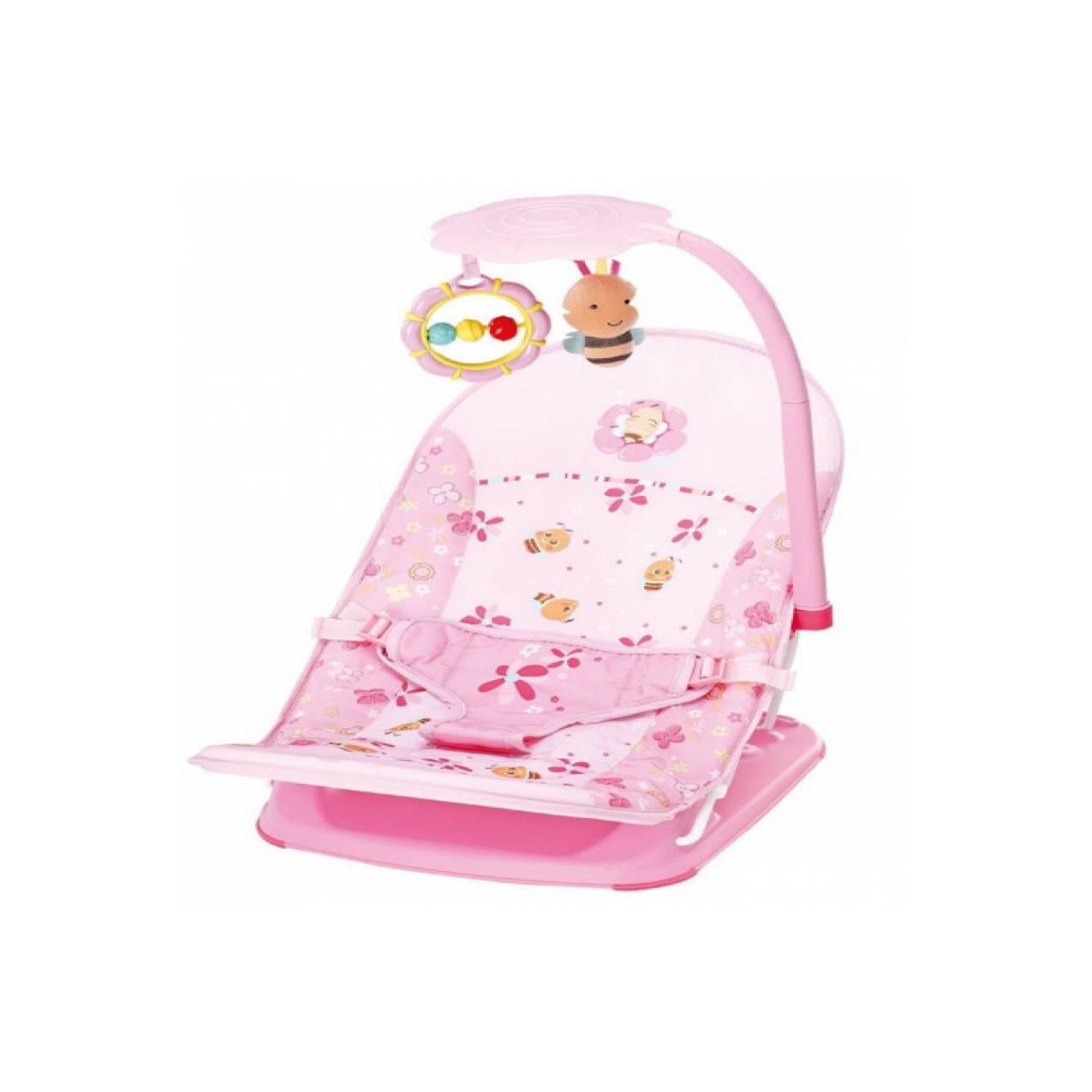 Mastela Fold Up Infant Seat+Toys Pink /Bouncer / Kursi Santai Bayi(SC)