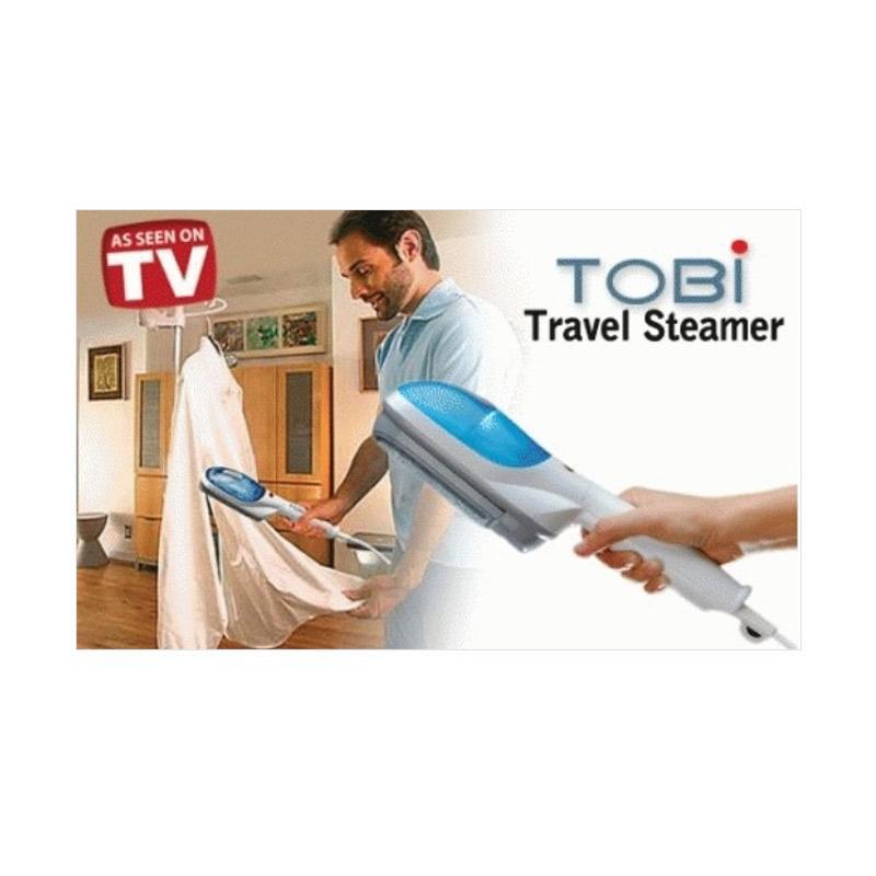 Tobi Setrika Uap Travel As Seen On Tv - Laundry Iron Steamer Wand - Biru