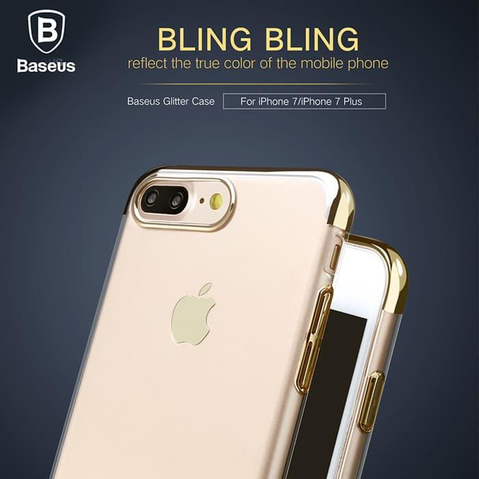 Casing / Cover Glitter Series Bling Electroplating PC Case for iPhone 7/7S Original Murah